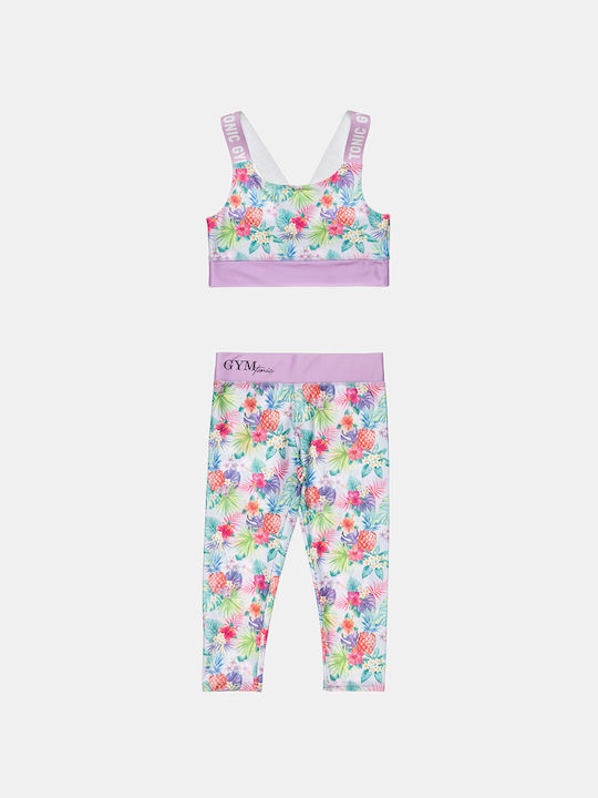 Alouette Kinder Set mit Leggings Sommer 2Stück Mehrfarbig