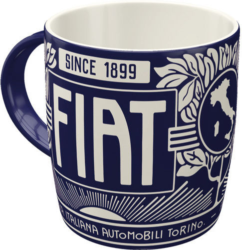 Nostalgic Art Fiat Κούπα Κεραμική Μπλε 330ml