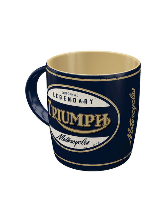 Nostalgic Art Triumph Tasse Keramik Blau 330ml 43075 1Stück