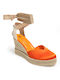 FRANCHESCA MORETTI - Espadrile, PORTOCALIU, 413-726-018