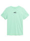 4F Men's Short Sleeve T-shirt Green