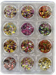 Strass for Nails in Various Colors 12pcs