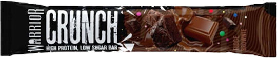 Warrior Crunch Μπάρα με 20gr Πρωτεΐνης & Γεύση Fudge Brownie 64gr