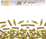 Gold Confetti Serpentine Streamer