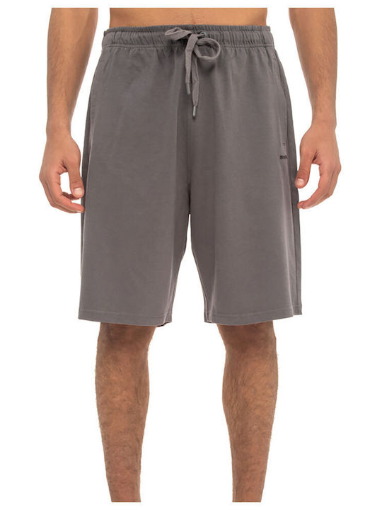 Be:Nation Men's Sports Monochrome Shorts Gray