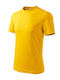 Adler Men's Short Sleeve Promotional T-Shirt Yellow