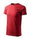 Adler Men's Short Sleeve Promotional T-Shirt Red