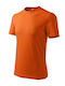 Adler Men's Short Sleeve Promotional T-Shirt Orange