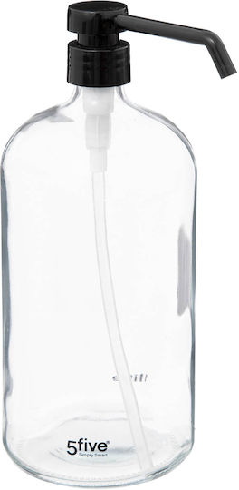 5Five Soap Dispenser Dispenser Glass Transparent 1000ml