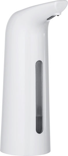 Wenko Plastic Dispenser with Automatic Dispenser White 400ml