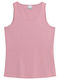 4F Women's Athletic Blouse Sleeveless Pink