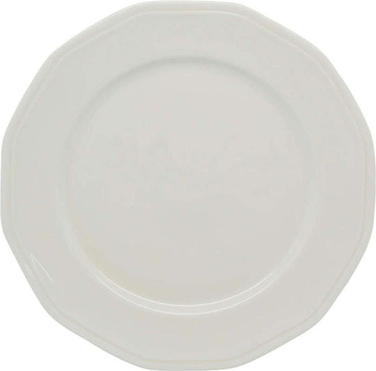 Ankor Premium Classic Plate Shallow made of Porcelain Beige with Diameter 31cm