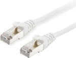 Equip S/FTP Cat.6 Ethernet Network Cable 10m White 1pcs