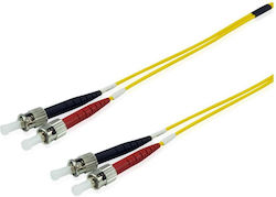 Equip 252233 Οπτική Ίνα ST-ST 3m Κίτρινη Equip 252233 Οπτική Ίνα ST-ST 3m Κίτρινη