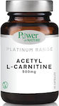 Power Of Nature Platinum Range Acetyl L-Carnitine cu Carnitină 500mg 30 capace