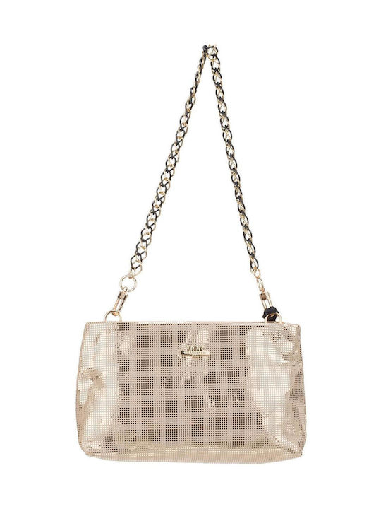 FRNC Damen Tasche Schulter Gold