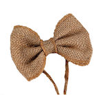 Bow tie-bow of burlap- 0215.16126