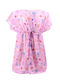 Children's beach kimono Pink