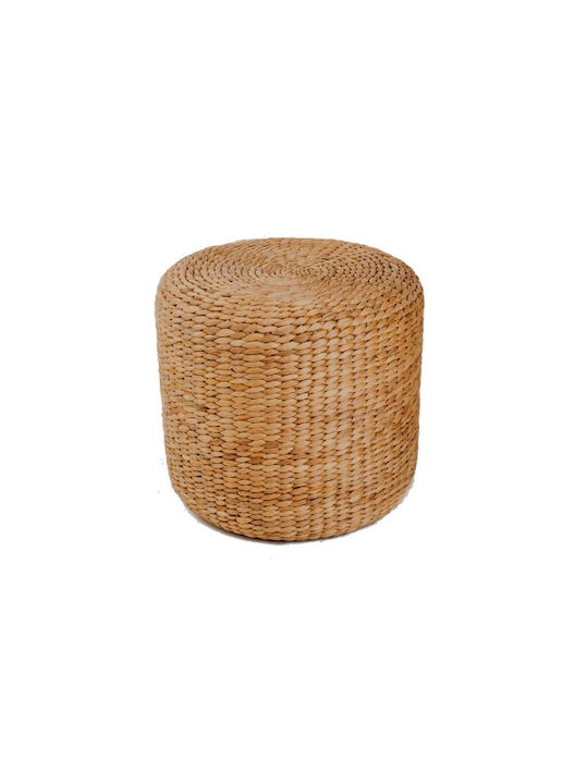 Stool For Living Room Beige 40x40x40cm