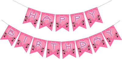 Garland Letters Minnie Happy Birthday