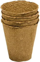 Ghiveci biodegradabil pentru plantare (Fertilpot) 7*9cm 10buc.