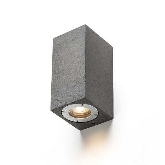 Rendl Light Studio KANE II Стенно Външно Спот Осветление GU10 IP65 8.5x10x18εκ.