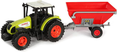 Claas Celtis 446 tractor with trolley