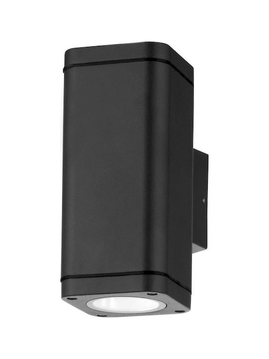 Geyer Стенно Външно Спот Осветление GU10 IP54 11.2x8x18.4εκ.