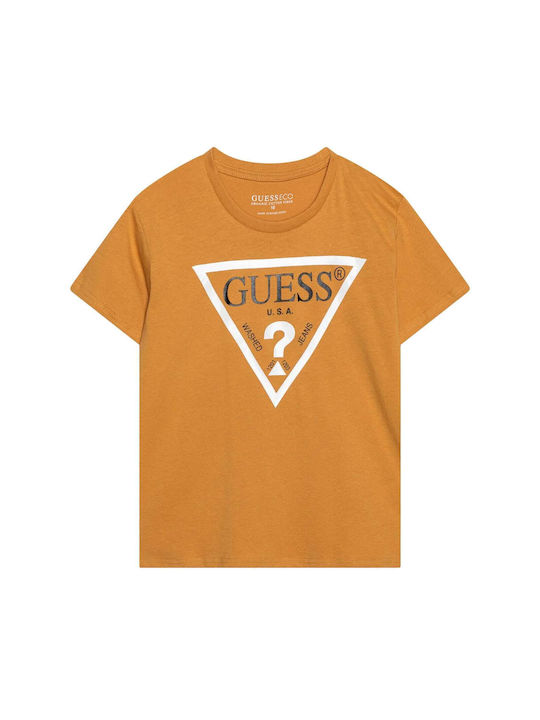 Guess Παιδικό T-shirt Μπεζ