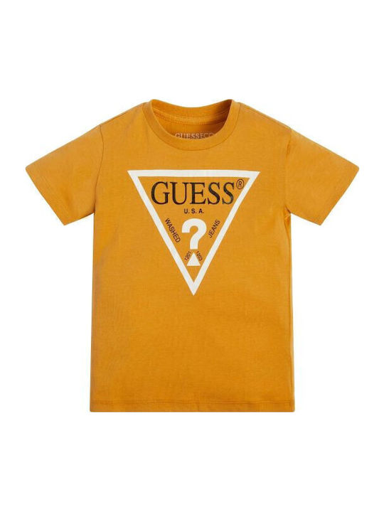Guess Kids' T-shirt Beige