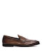 BARRETT LEATHER MOCASINS - Taba 221U021/CUOIO