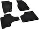 Rigum Set of Front and Rear Mats 4pcs for Jeep Cherokee 2008 2014 Black