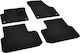 Rigum Set of Front and Rear Mats 4pcs for Land Rover Discovery Sport 2015 Black