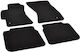 Rigum Set of Front and Rear Mats 4pcs for Subaru Outback 2004 2008 Black