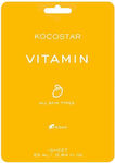 Kocostar Vitamin Μάσκα Προσώπου για Αναζωογόνηση / Λάμψη 25ml