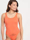 BodyTalk One-Piece Swimsuit with Open Back Orange