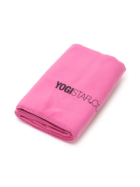 Yogistar - Handtuch - Yoga Mini Handtuch - Rosa Gewicht 80gr Abmessungen: 80cm x 40cm