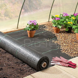 GROUND FABRIC - EARTH COVER BLACK DALIMOND 1mX100m