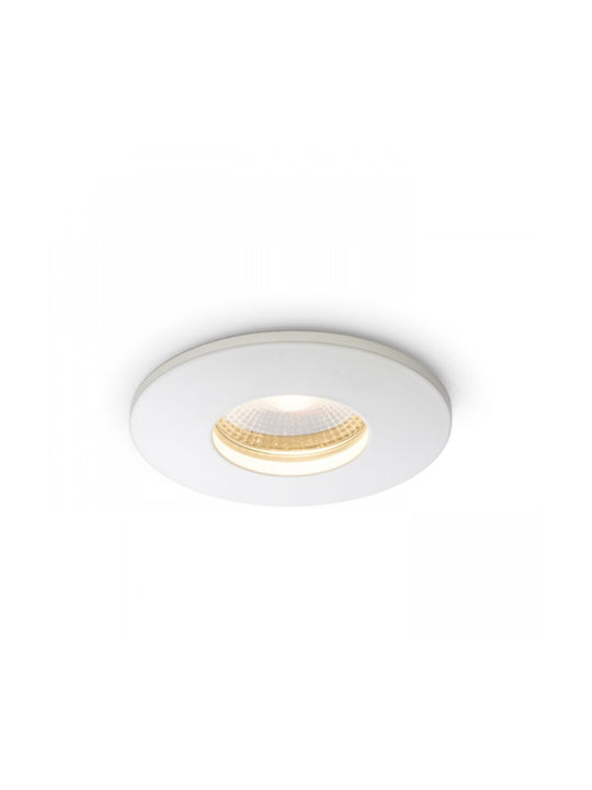 Rendl Light Studio Σποτ Οροφής Εξωτερικού Χώρου με Ενσωματωμένο LED σε Λευκό Χρώμα R11725