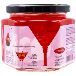 Sarantis Maraschino Rot mit Stiel 420gr