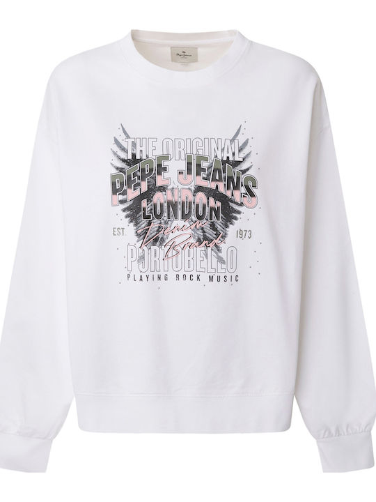 Pepe Jeans Oralia Дамски Суитшърт Бял