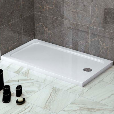 Ravenna Acrylic Shower Cubic 100x70x6.5cm