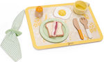 Classic World Cooking Toy / Kitchen Utensils Breakfast Tray made of Wood