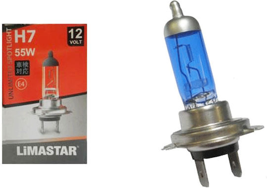 Limastar Lamps Car ENGINE H7 LED Blue 12V 55W 1pcs