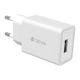 Devia Φορτιστής Χωρίς Καλώδιο με Θύρα USB-A 10W Λευκός (M4-05200A1-VDE)