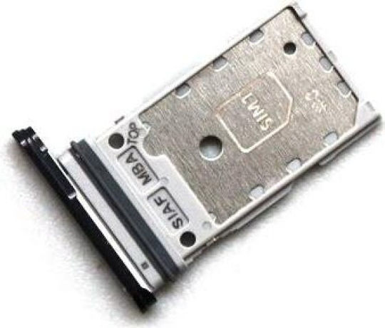 Samsung Υποδοχή Κάρτας Sim Μαύρο Galaxy S23 / S23+