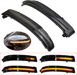 Smoke Φλας Led για Nissan X-Trail / Qashqai / Murano / Navara / NP300 / Pathfinder / Juke 2τμχ