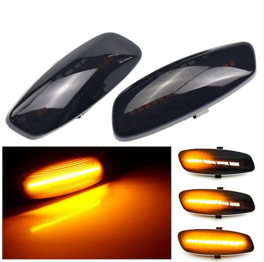 Tinted Flash LED Citroen C4 Picasso 2006-2015 Set of 2 Pieces