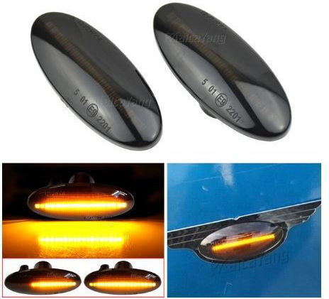 Opel Movano Smart Forfour 2010-2020 LED Flash Set 2 Pieces