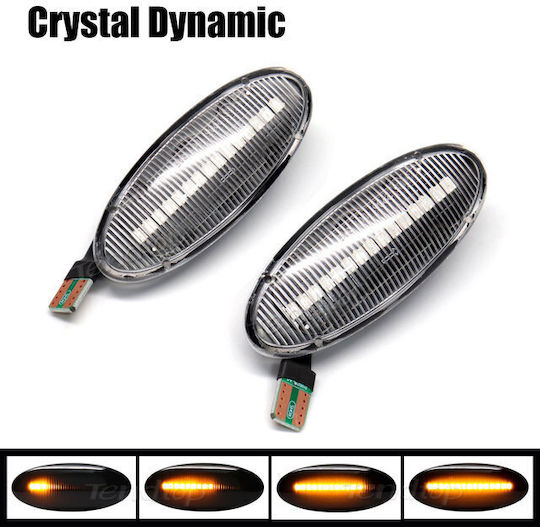 Φλας Led για Nissan Navara / NP300 2τμχ